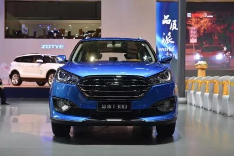 2017年8月份上市新車：眾泰T300將8月上市6萬起售