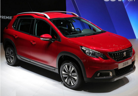 2017年8月份上市新車：東風標致全新2008將8月上市 外形更時尚