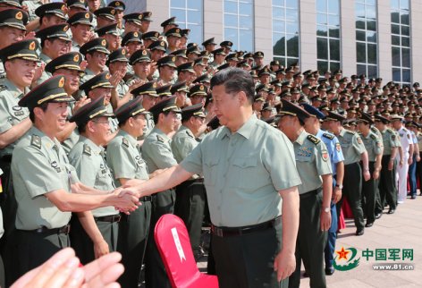 習近平:八一前夕視察陸軍機關并向廣大官兵致以節日祝賀