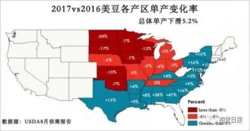 天氣良好 9月美豆單產下修幾率不大