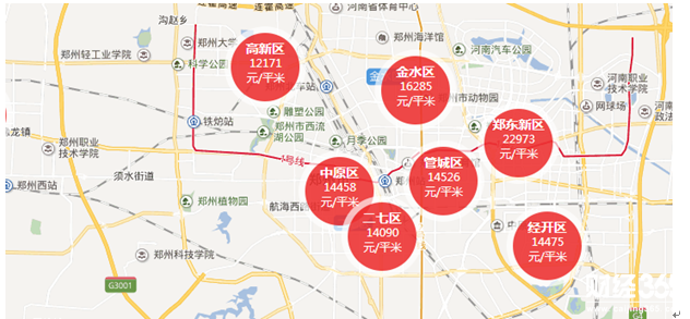 鄭州放假區(qū)域圖