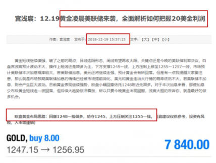 12.20美聯儲加息黃金不負眾望成功拿下20美金，慶賀！